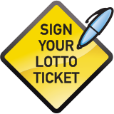 Sign your lotto ticket.